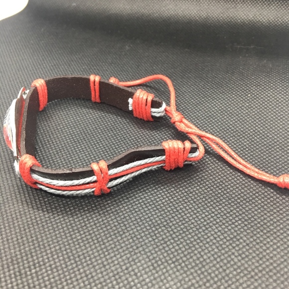 Ohio State Buckeyes Tribal Bracelet - Picture 2 of 2